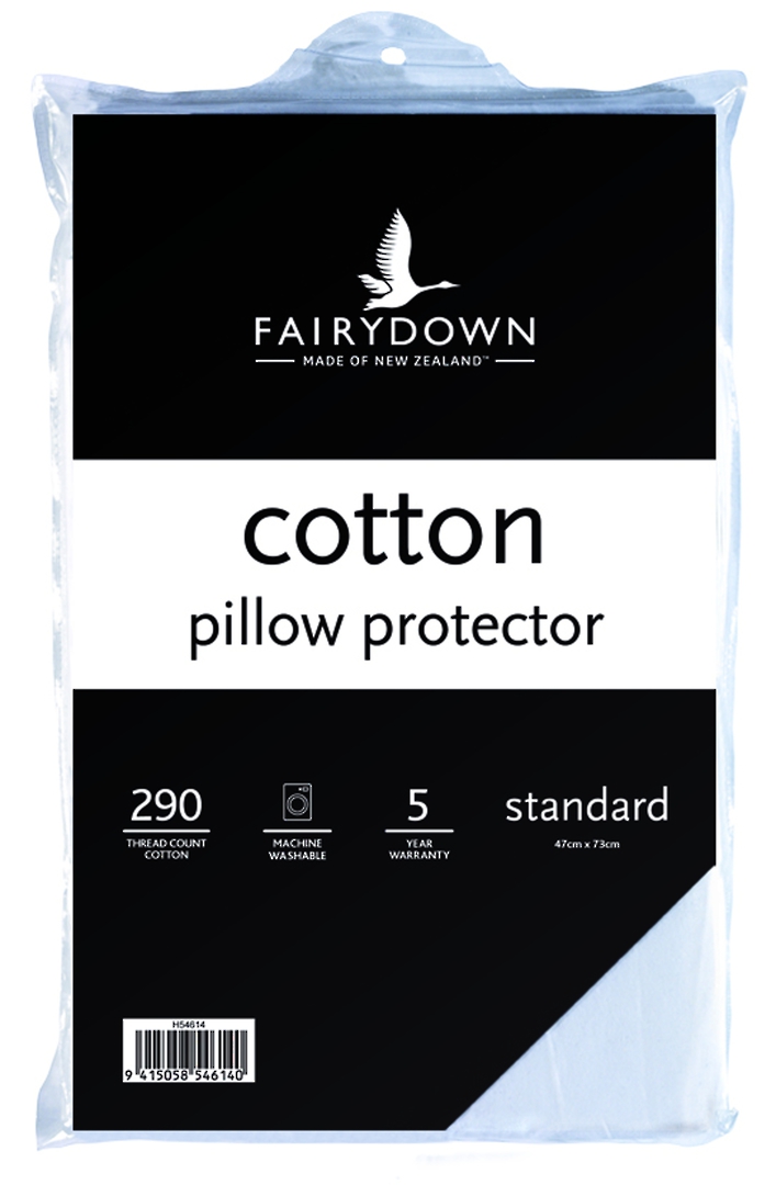 Fairydown - 100% Cotton Pillow Protector - Pack of Four image 0